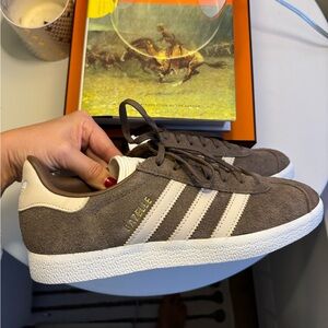 Adidas Gazelle - brown suede - “earth strata”
